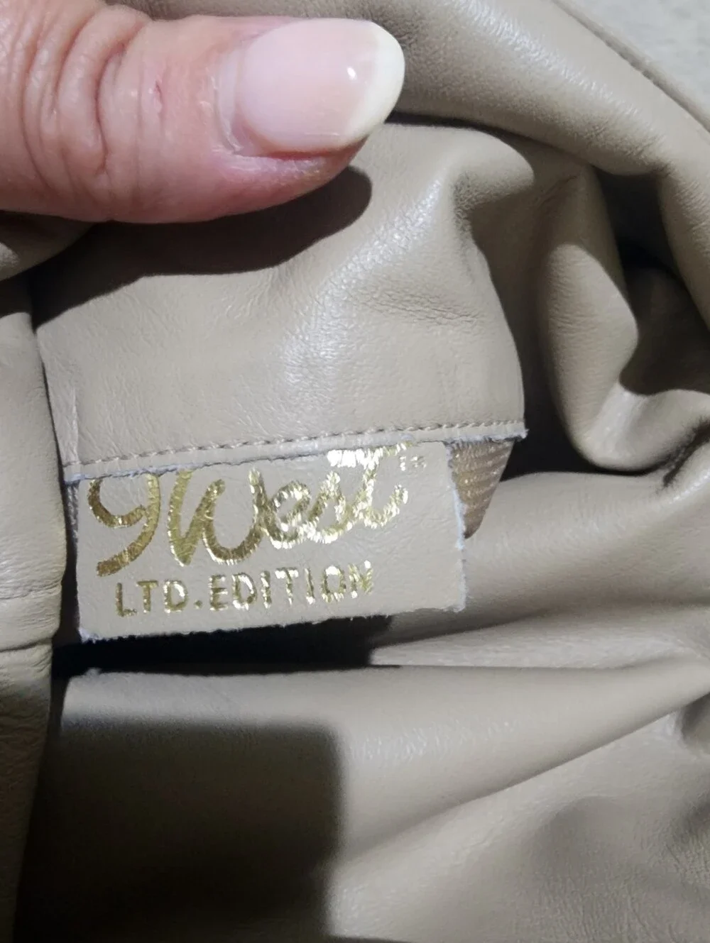 Nine West LTD.edition Women's Over-the-Knee Leather Boots in Taupe